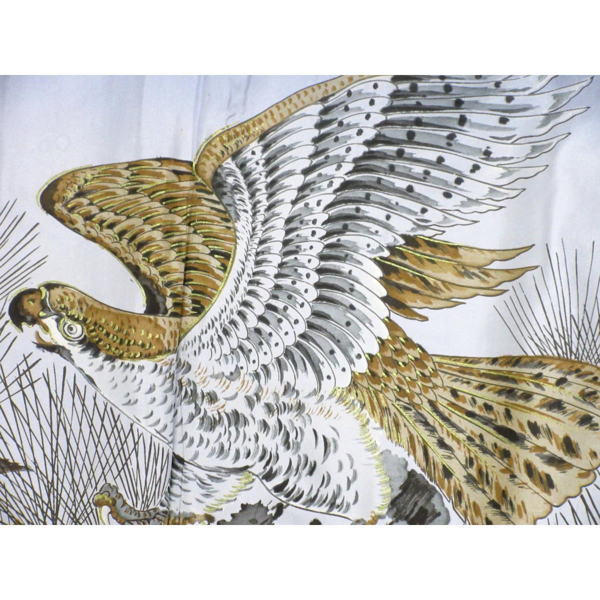 男物　紬織　きもの・羽織　２点セット