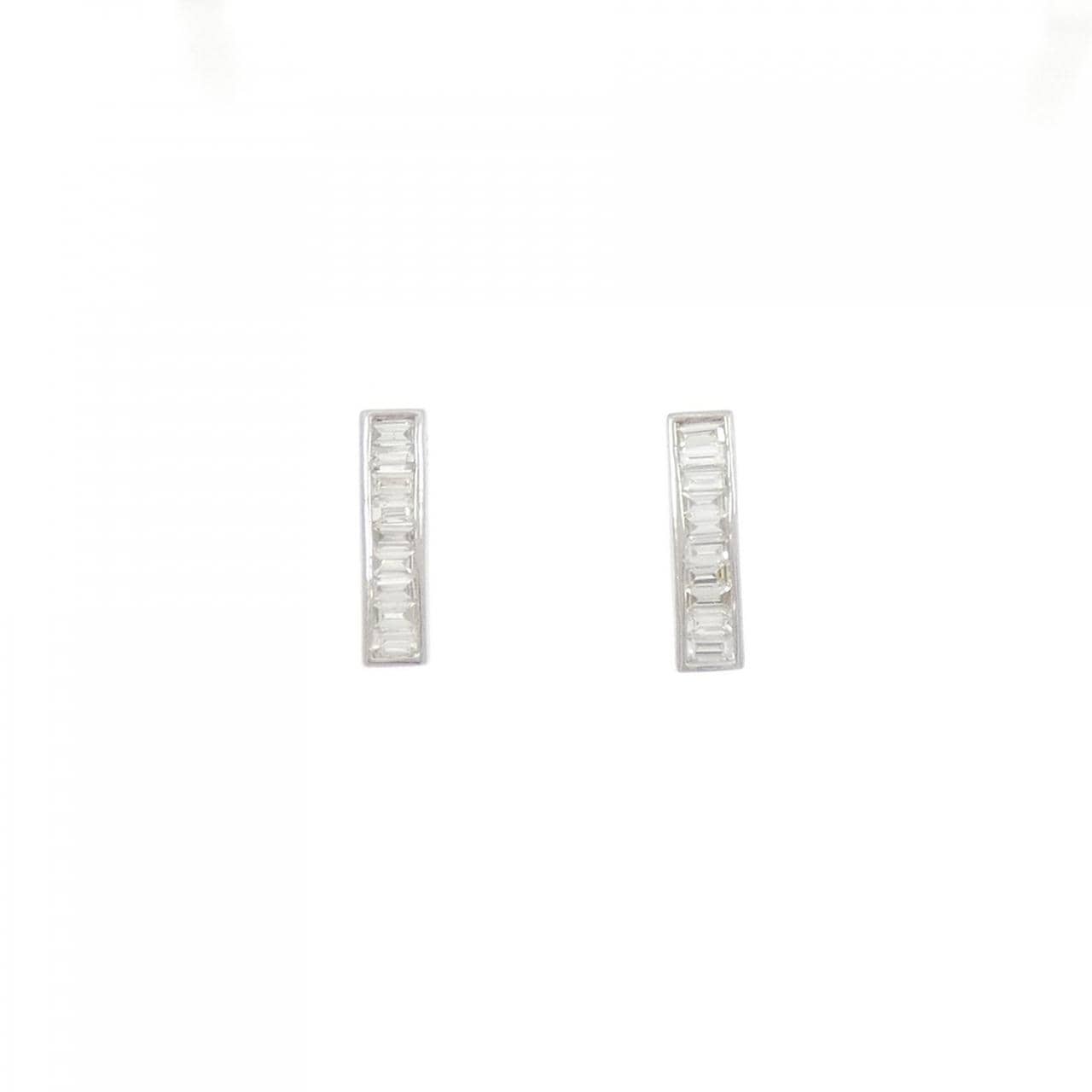 PT900 Diamond Earrings 0.50CT