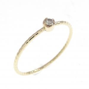 K10YG ダイヤモンド リング 0.03CT