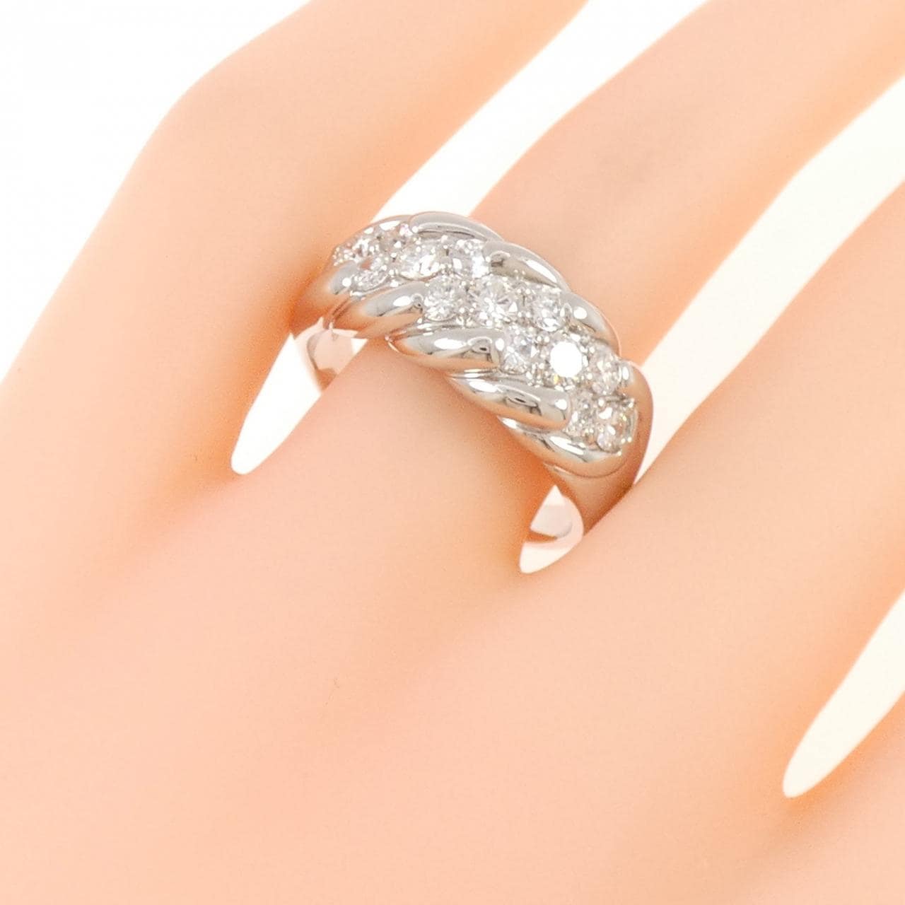 PT900 ダイヤモンド リング 1.03CT