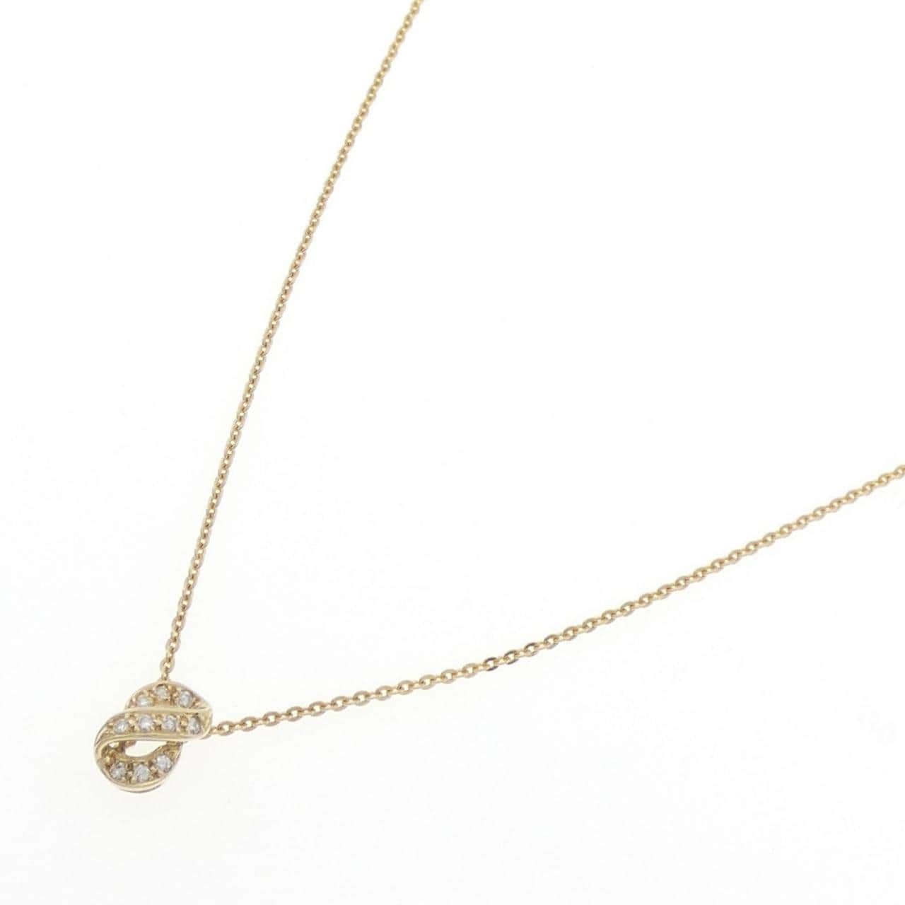 14KTYG/14KYG Diamond Necklace