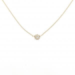 K18YG ダイヤモンド ネックレス 0.12CT