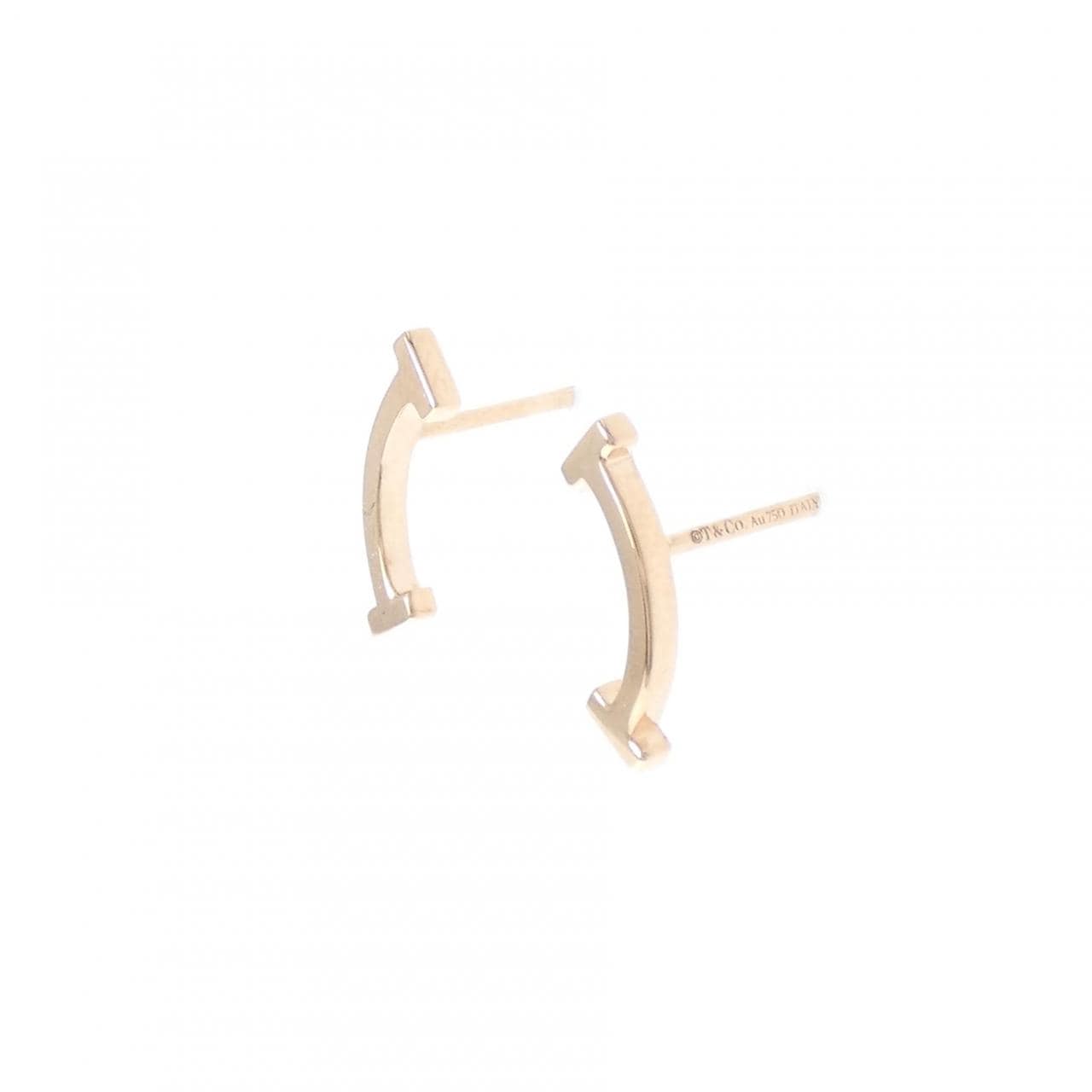 ティファニー Tスマイル ピアス