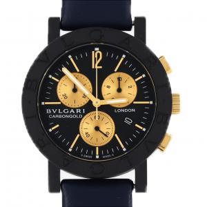 【ノーメンテナンス還元価格】ブルガリ カーボンゴールド LONDON" LIMITED" BB38CLCH その他 クォーツ