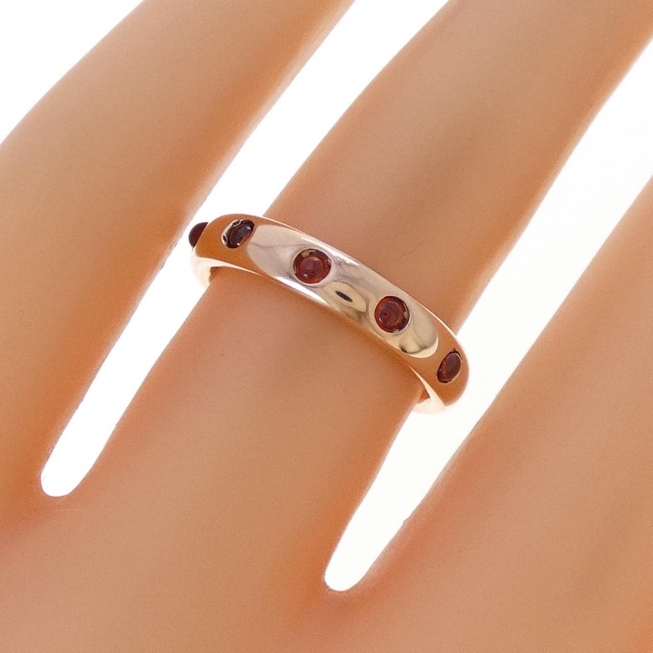 K10PG ガーネット リング