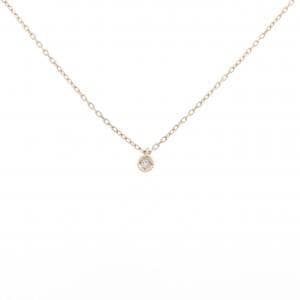 アガット ダイヤモンド ネックレス 0.01CT