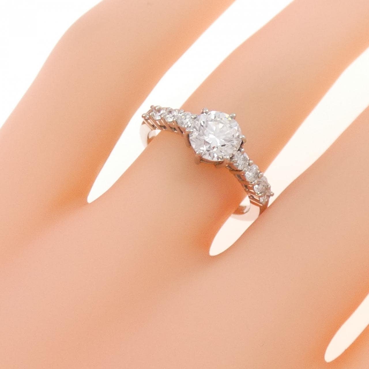 PT900 ダイヤモンド リング 1.002CT D VS2 Good