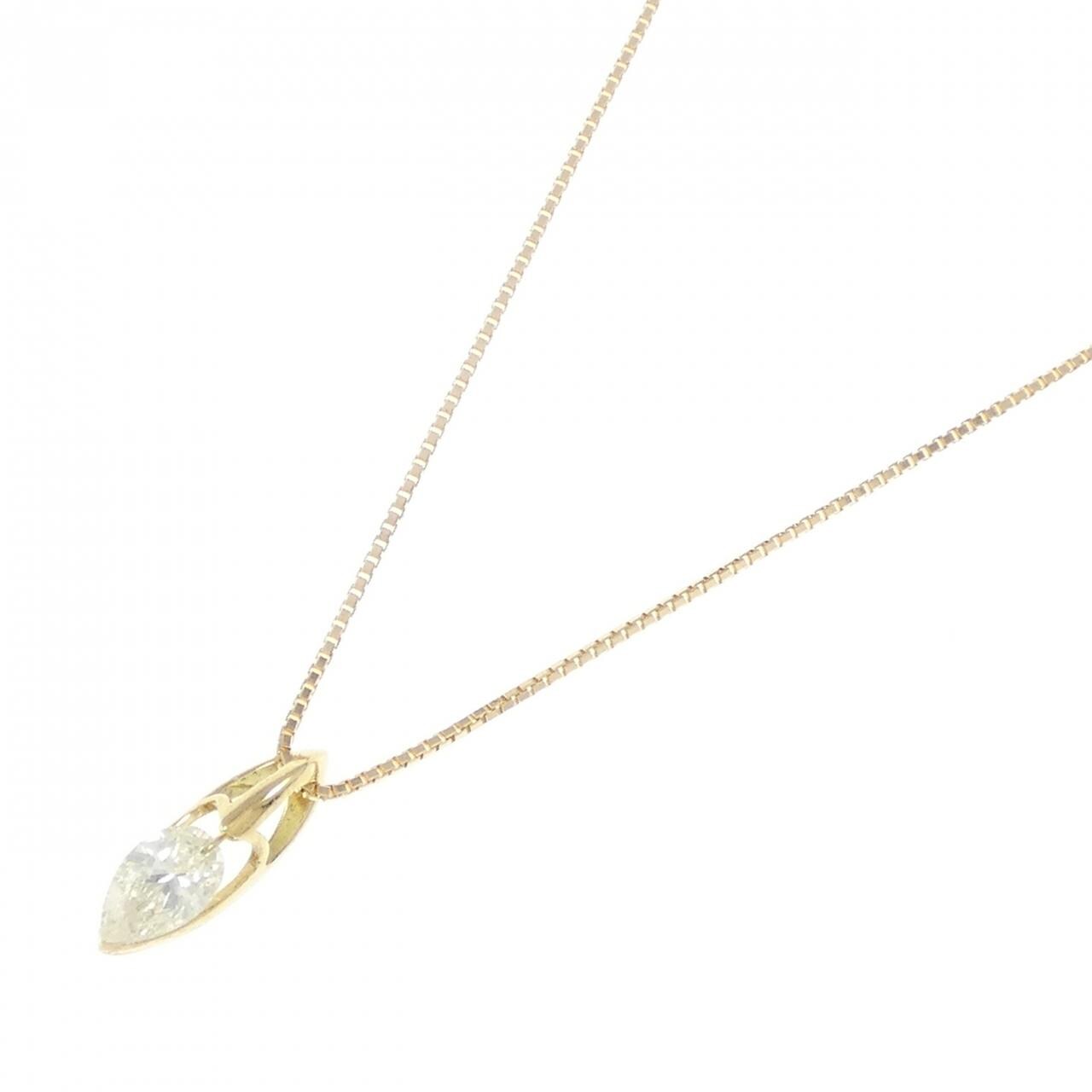 K18YG ダイヤモンド ネックレス 0.33CT