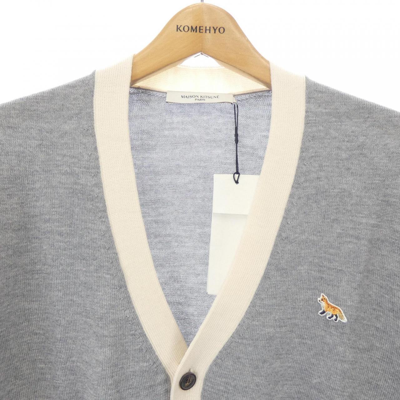 メゾンキツネ MAISON KITSUNE HU00542KT1036 カーディガン
