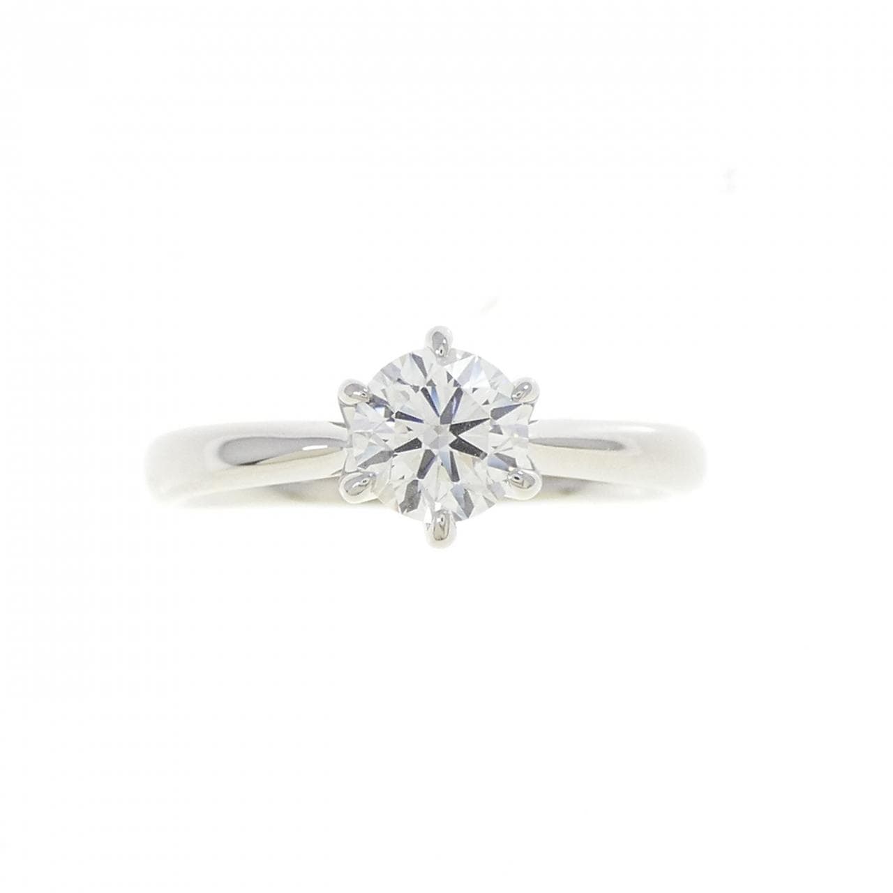 PT950 ダイヤモンド リング 0.46CT D IF 3EXT