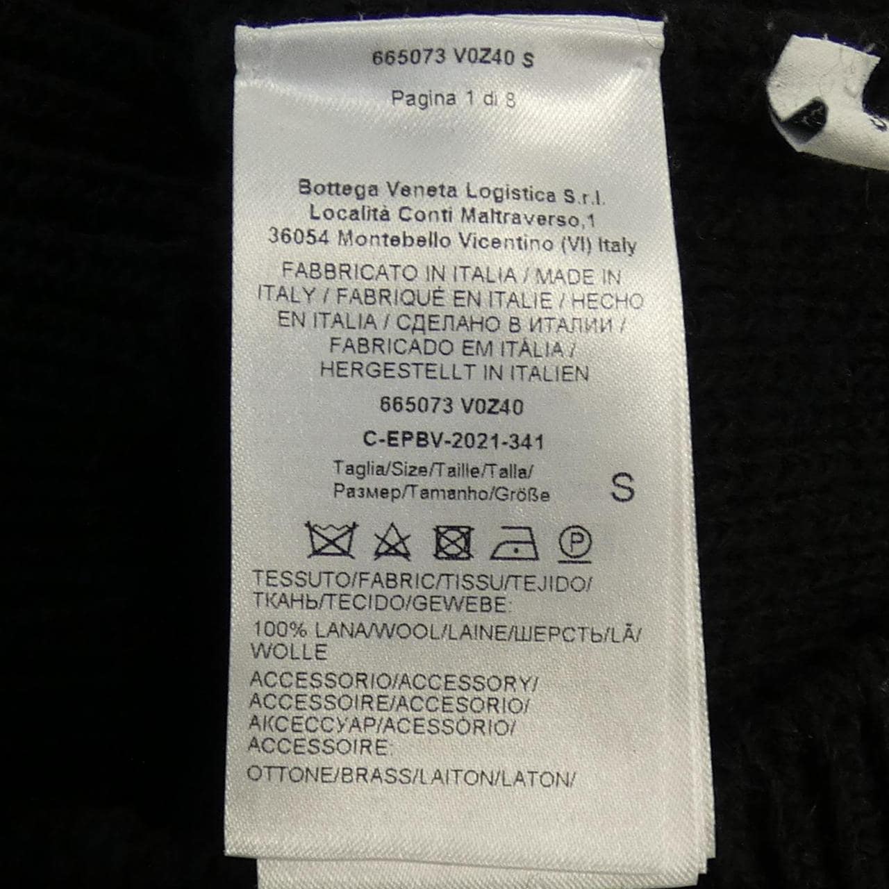 BOTTEGA VENETA Veneta 665073 V0Z40 knit