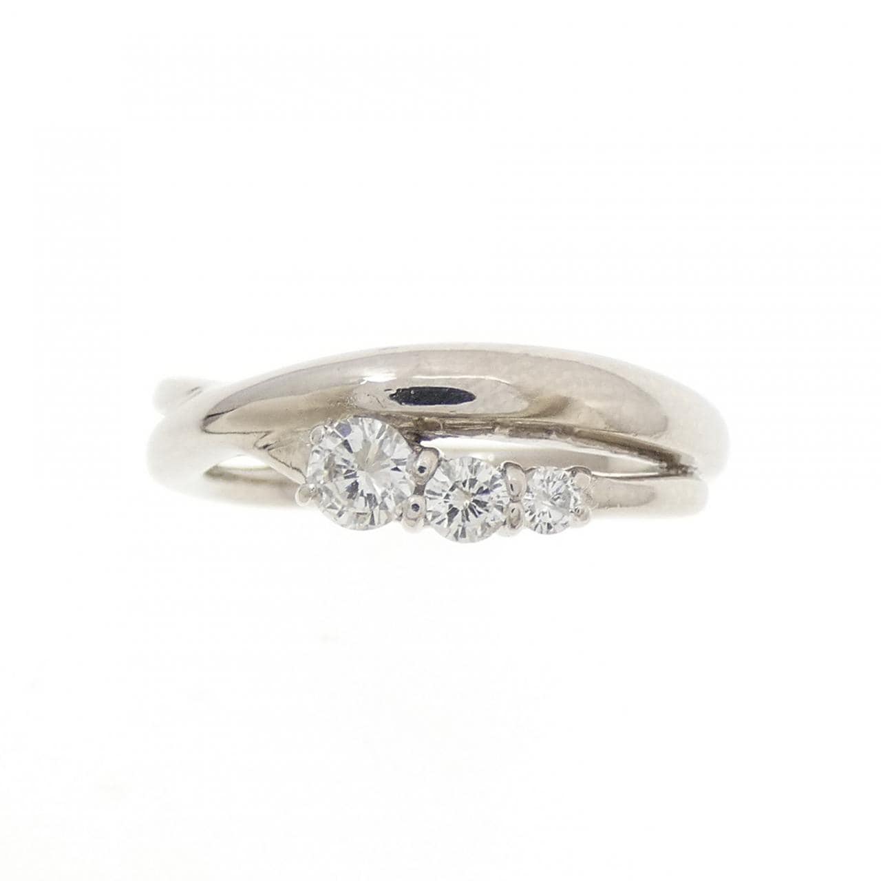 PT900 ダイヤモンド リング 0.25CT