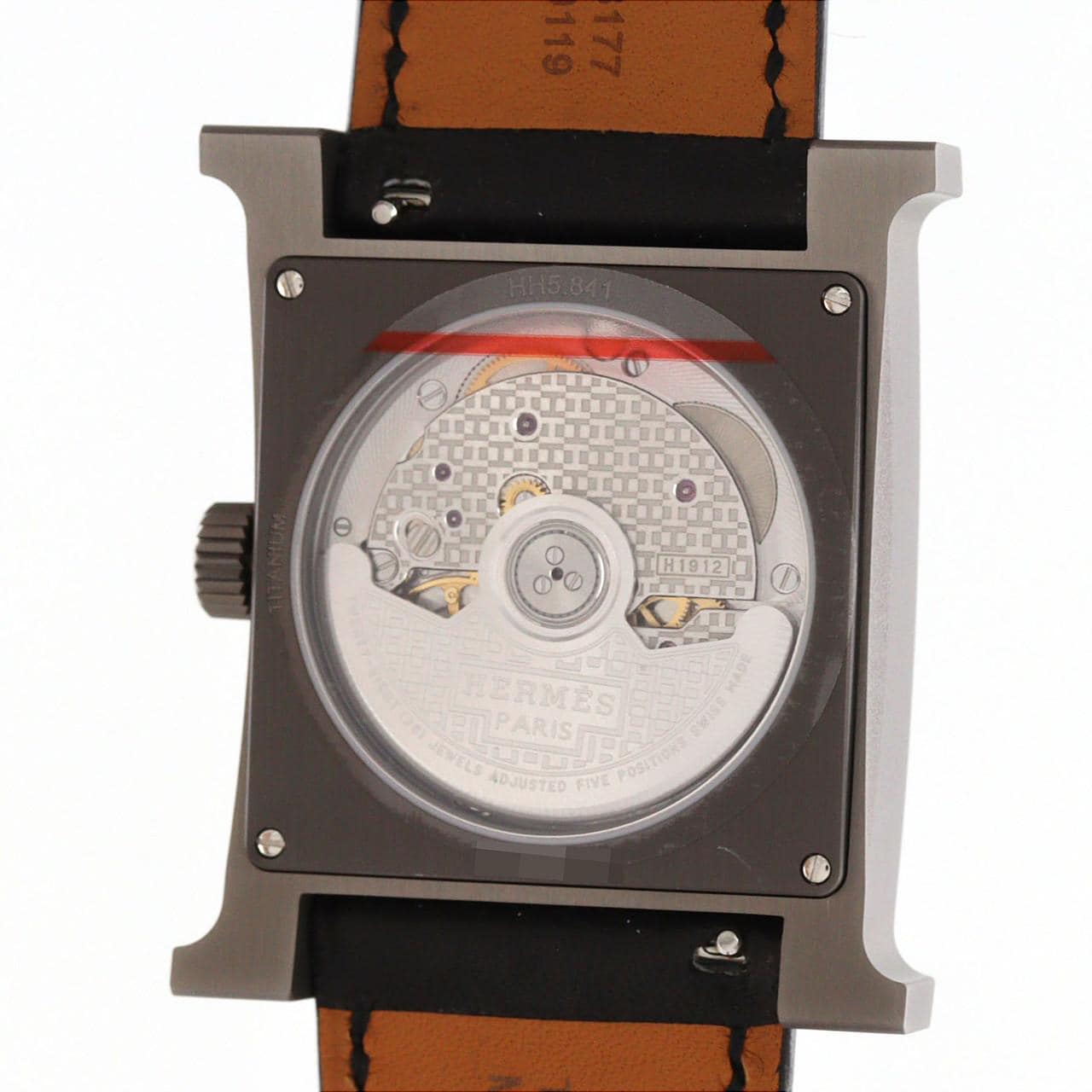 エルメス Hウォッチ TI HH5.841 TI 自動巻