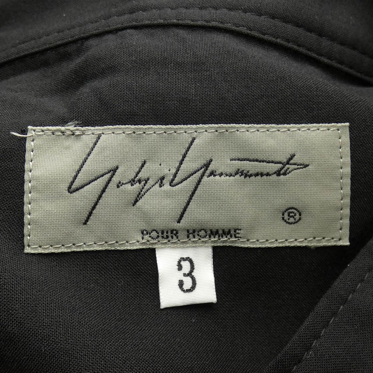 日本制YOHJI YAMAMOTO POUR衬衫