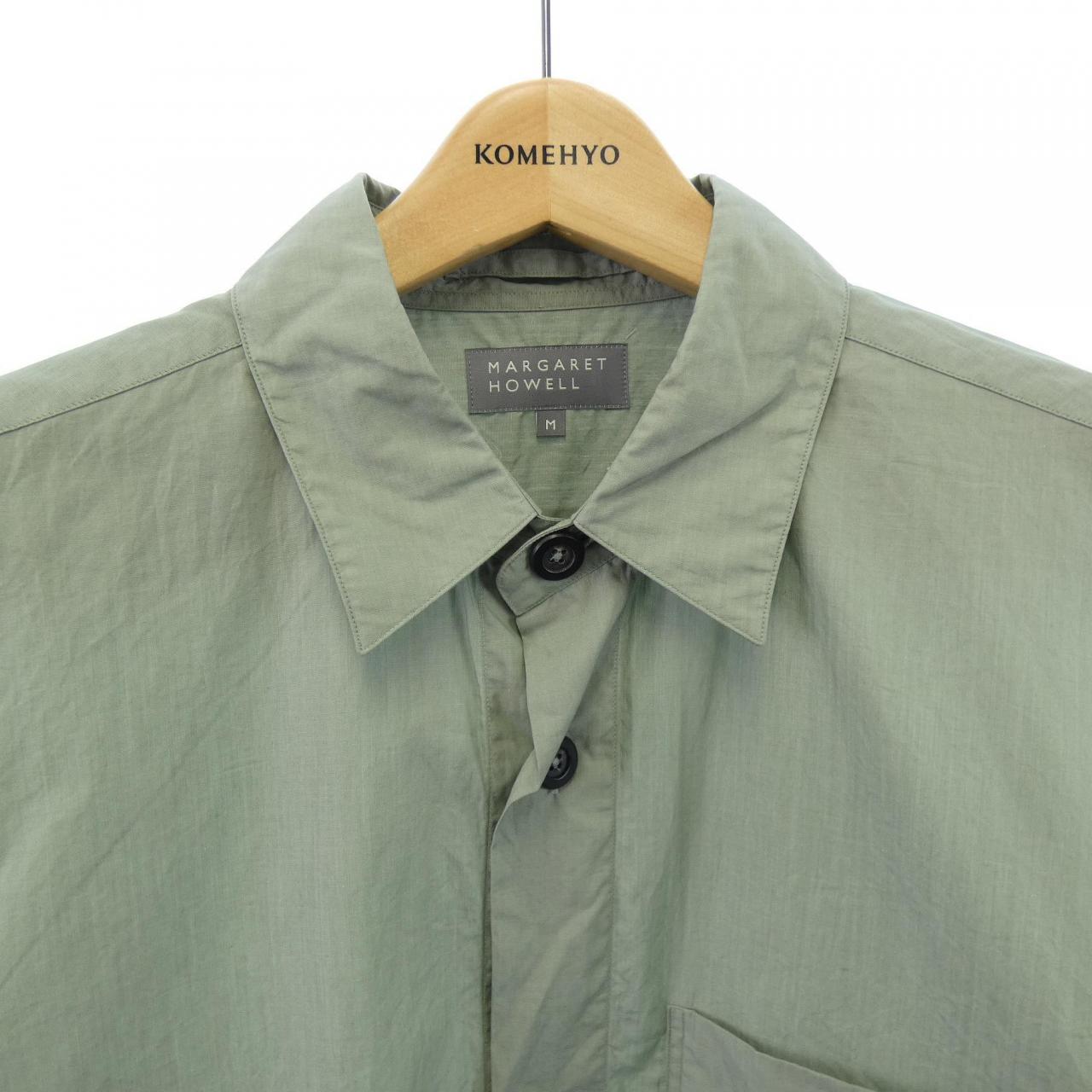 マーガレットハウエル Margaret Howell S／Sシャツ