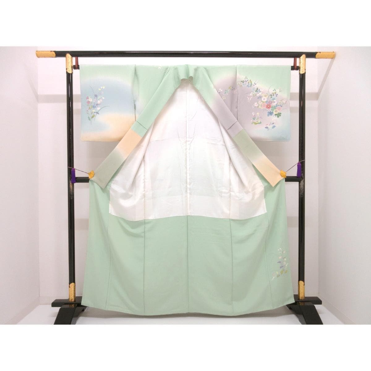 訪問着　友禅加工ボカシ染