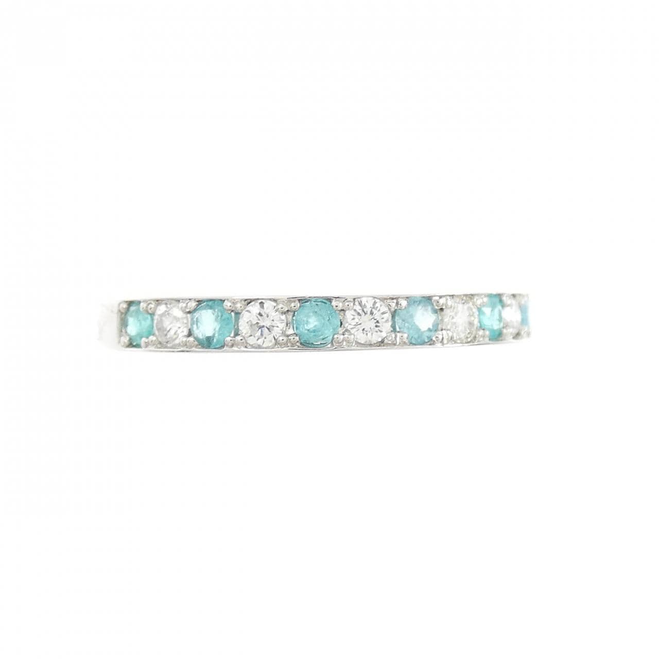 PT950 トルマリン リング 0.15CT