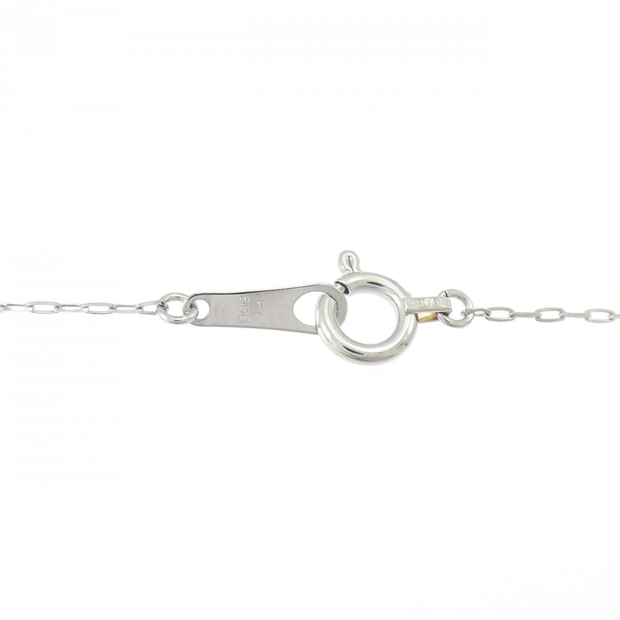 PT950/PT850 ダイヤモンド ネックレス 0.12CT