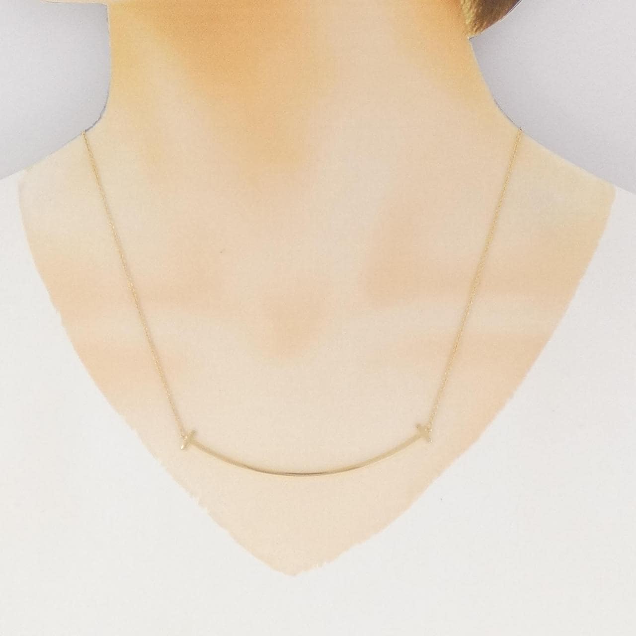 ティファニー Tスマイル ラージ ネックレス