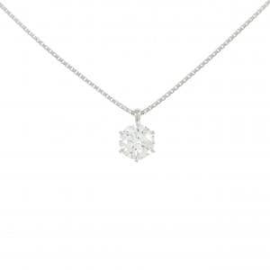 [BRAND NEW] PT Diamond Necklace 0.706CT E SI2 VG