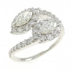 【新品】PT ダイヤモンド リング 0.52CT