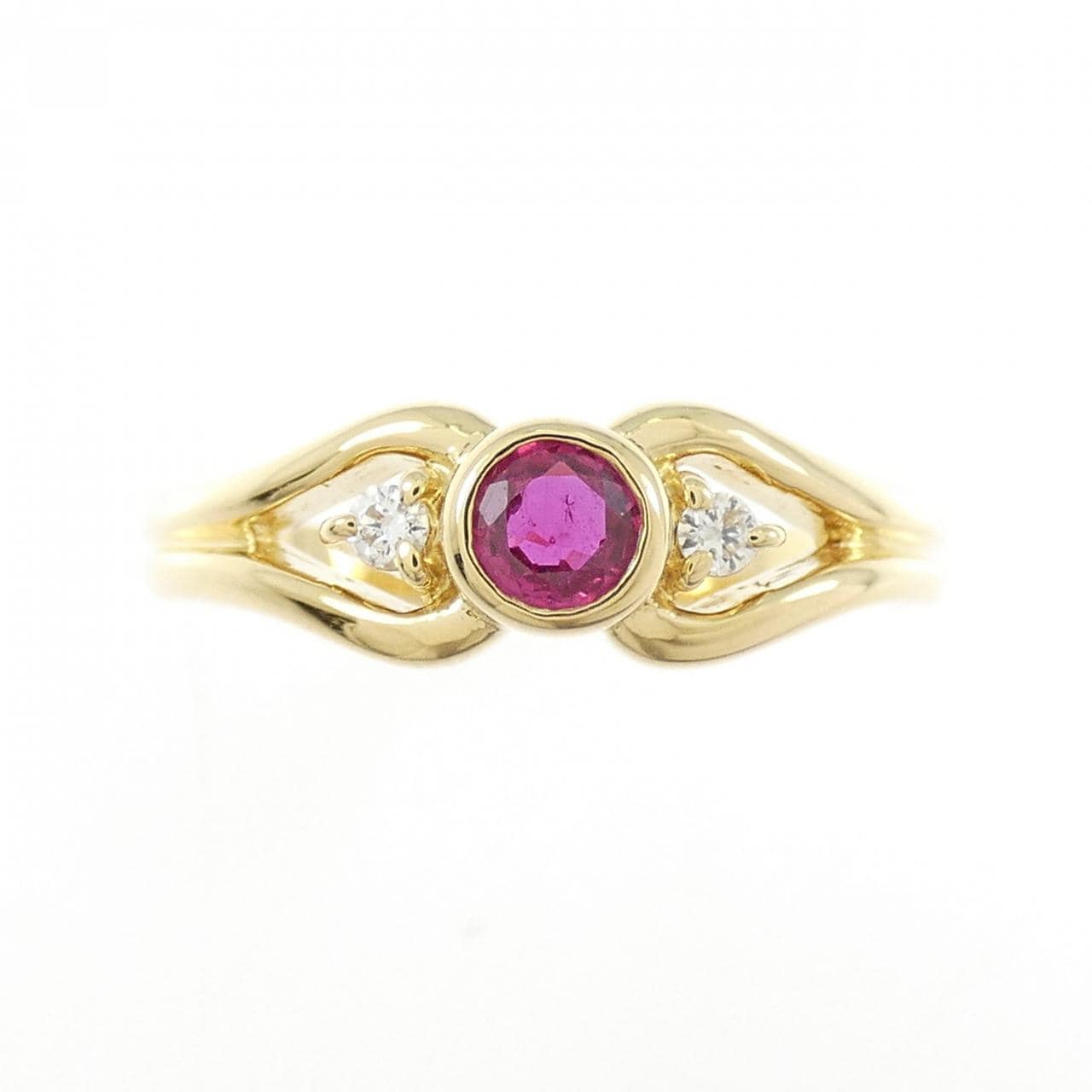 ミキモト ルビー リング 0.22CT