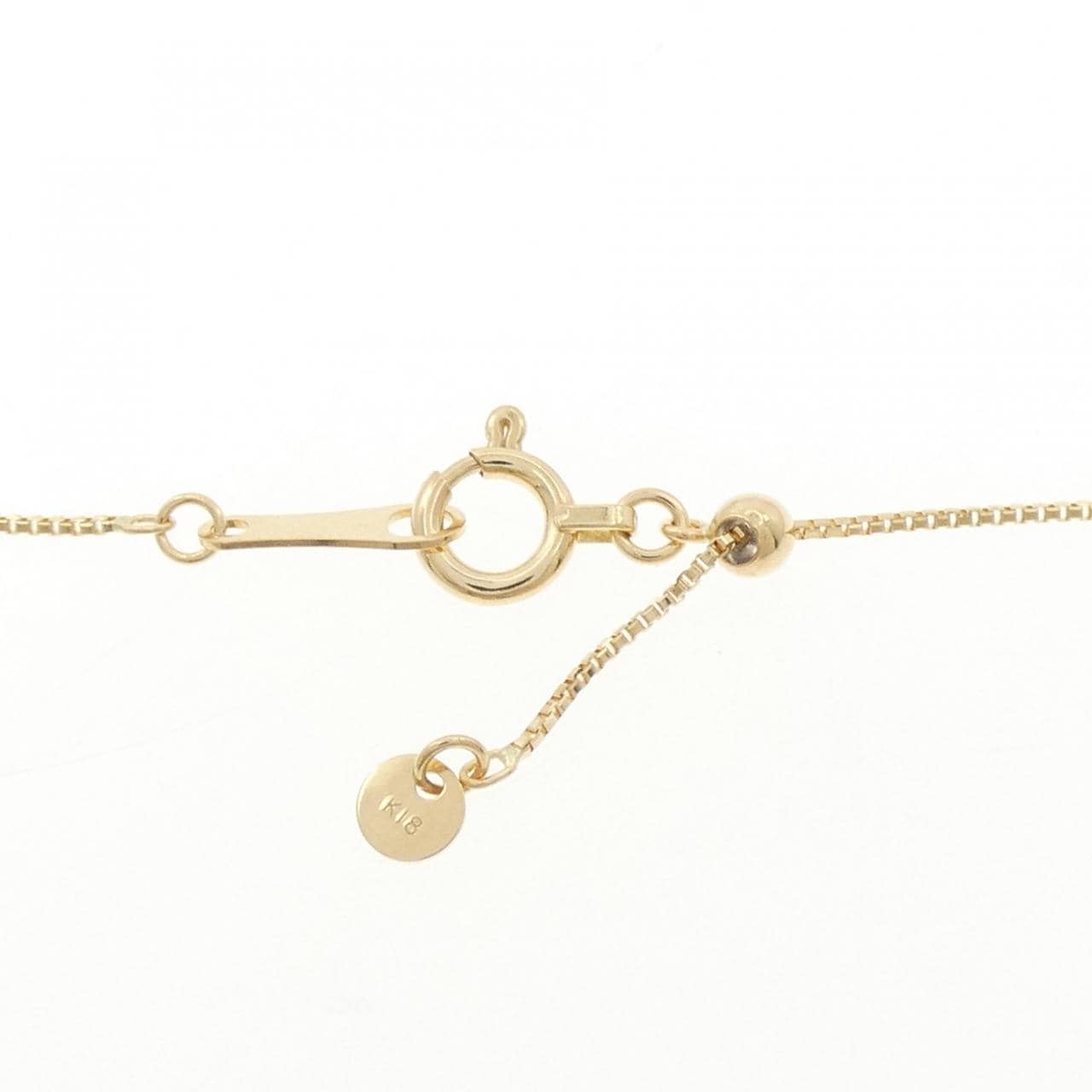 K18YG ダイヤモンド ネックレス 0.30CT