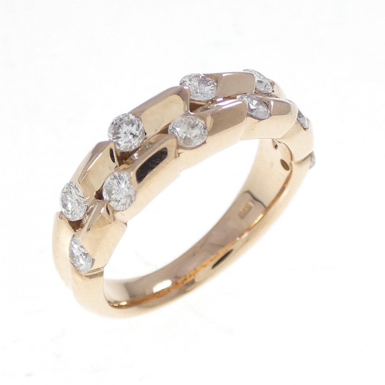 K18PG ダイヤモンド リング 0.60CT