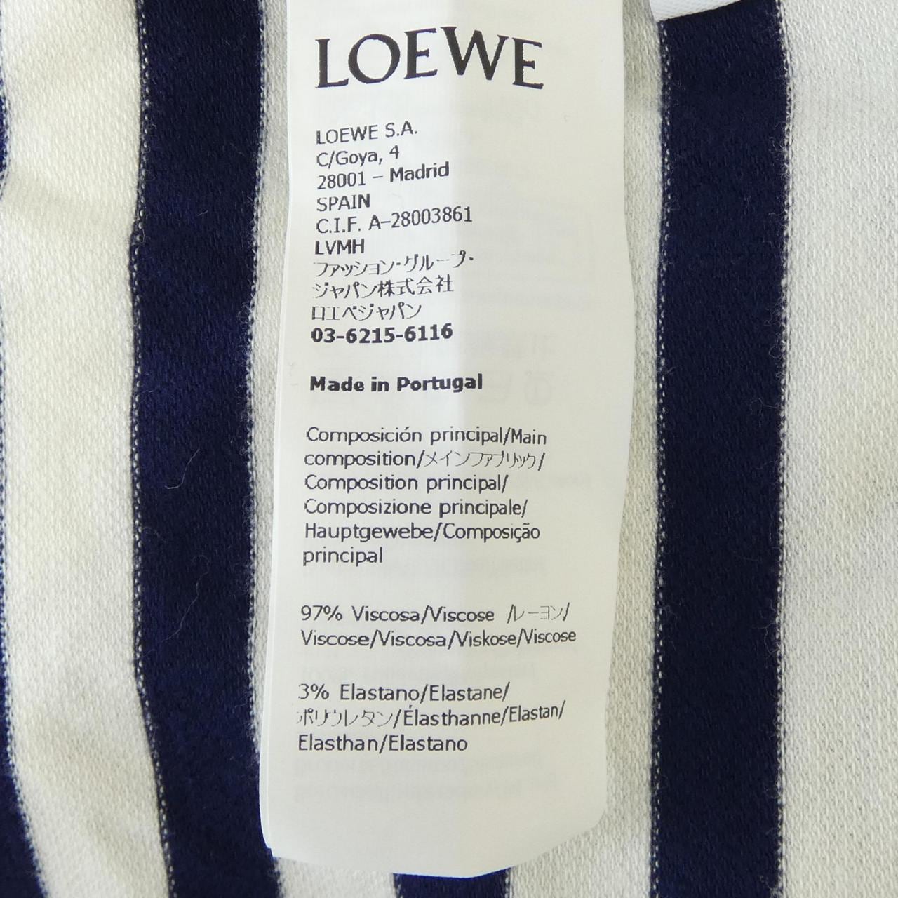 ロエベ LOEWE アナグラム　ANAGRAM BOXY S359Y22X55 Tシャツ
