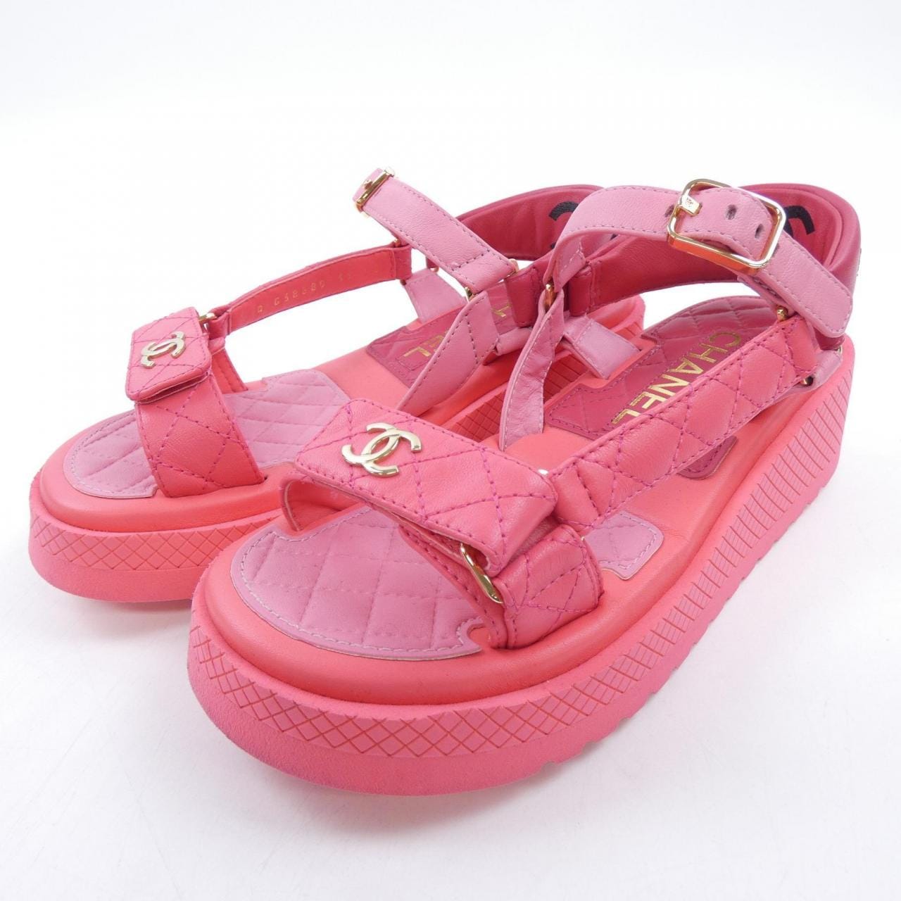 シャネル CHANEL G38880X01000 サンダル