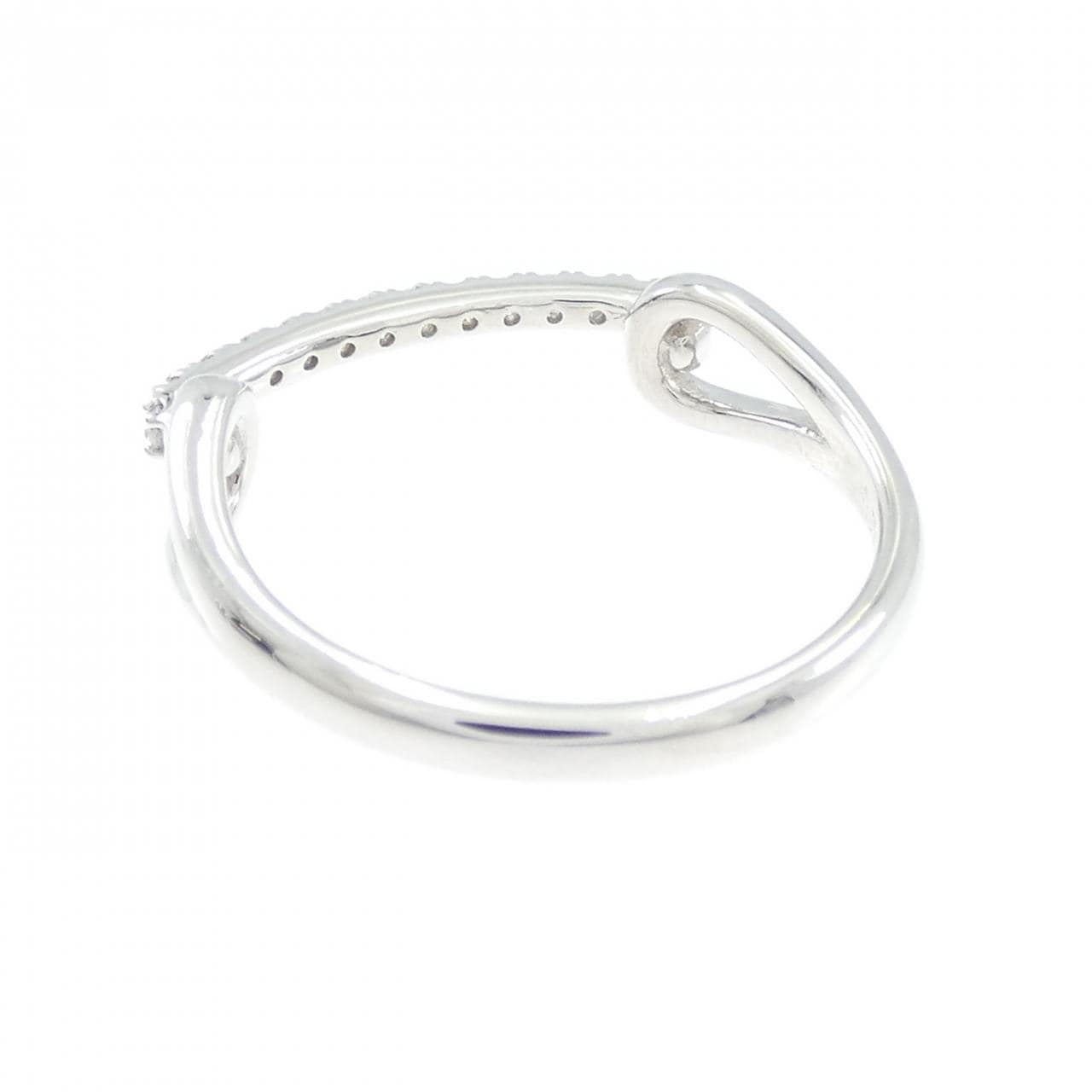 PT950 ダイヤモンド リング 0.09CT