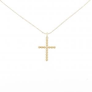 K18YG クロス ネックレス