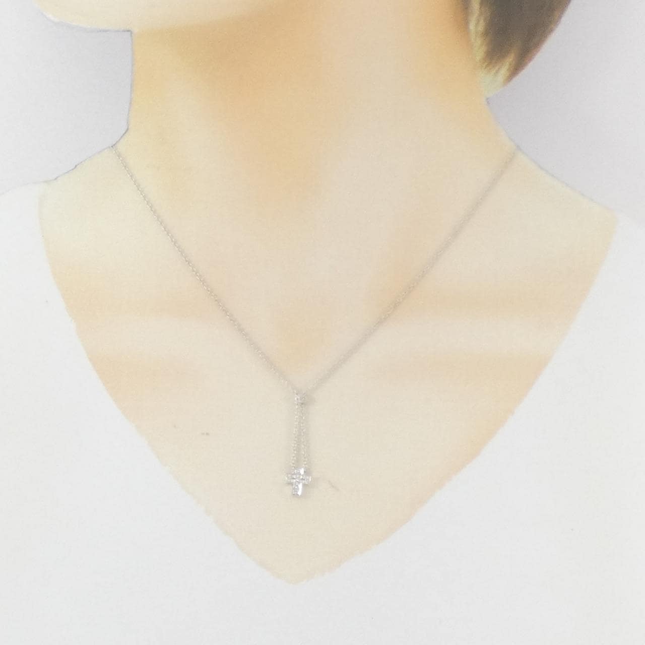 スタージュエリー ダイヤモンド ネックレス 0.07CT