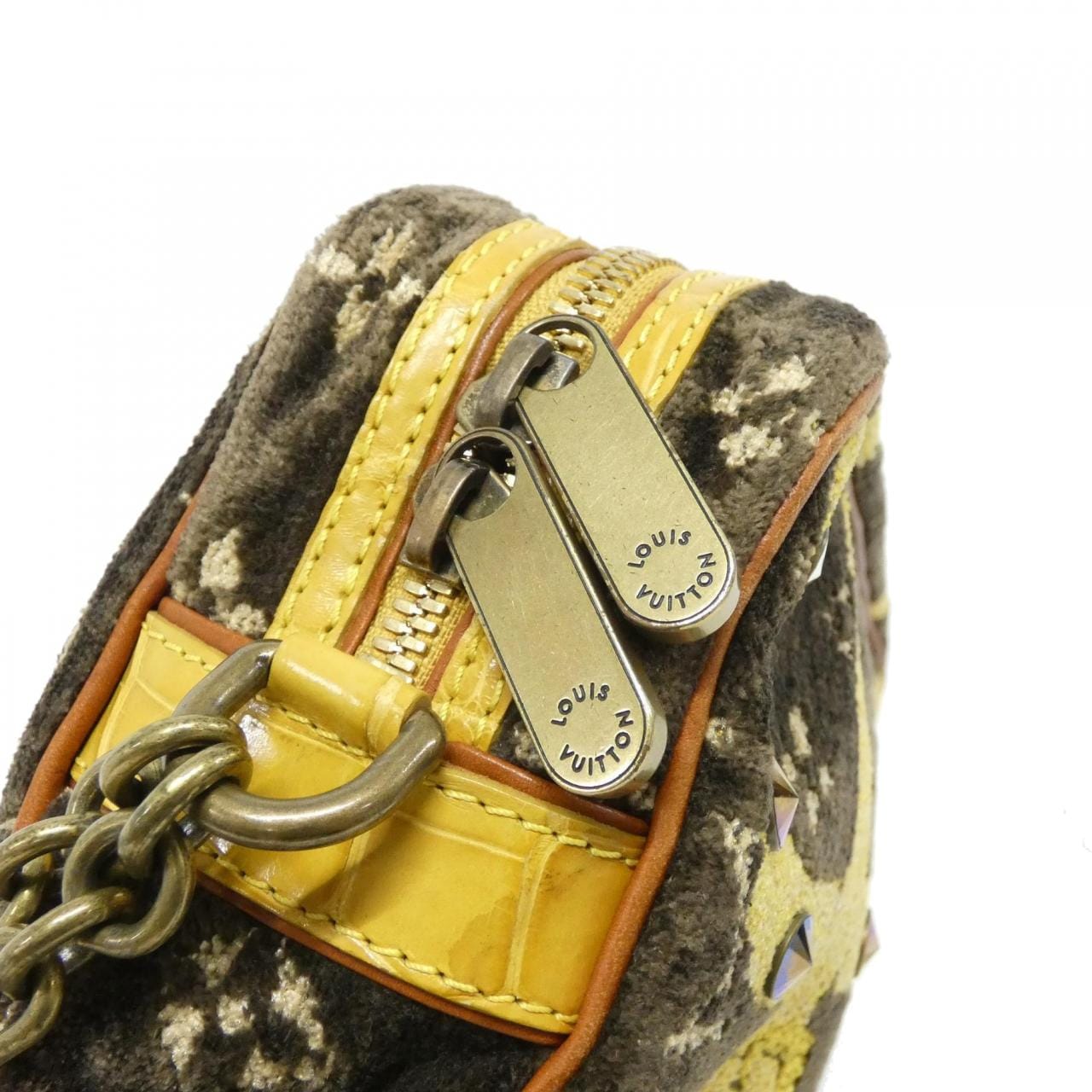 【ヴィンテージ】ルイヴィトン モノグラム トロンプルイユ トロカデロ M92711 ショルダーバッグ