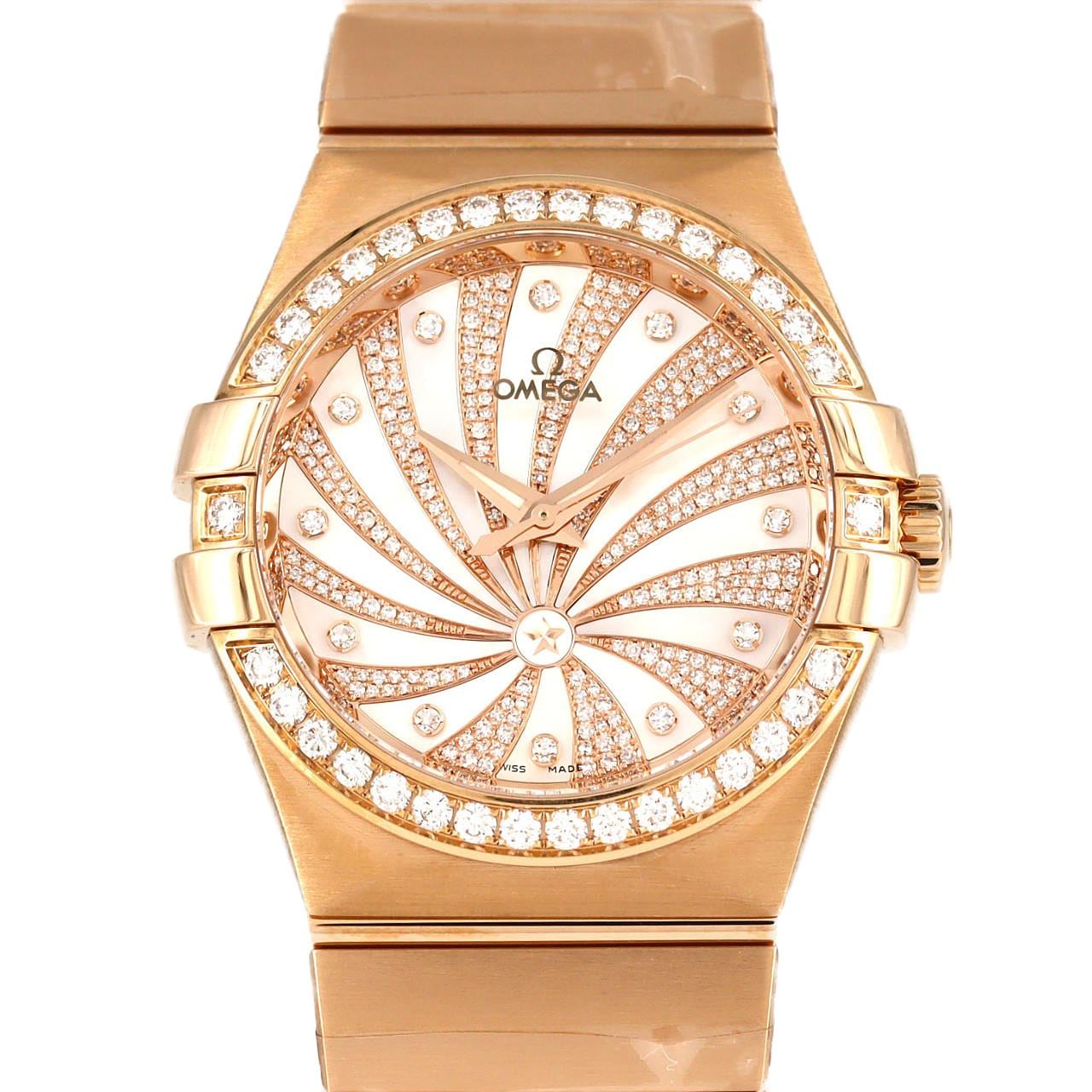 【新品】オメガ コンステレーション RG/D･12P 123.55.35.20.55.002 PG･RG 自動巻