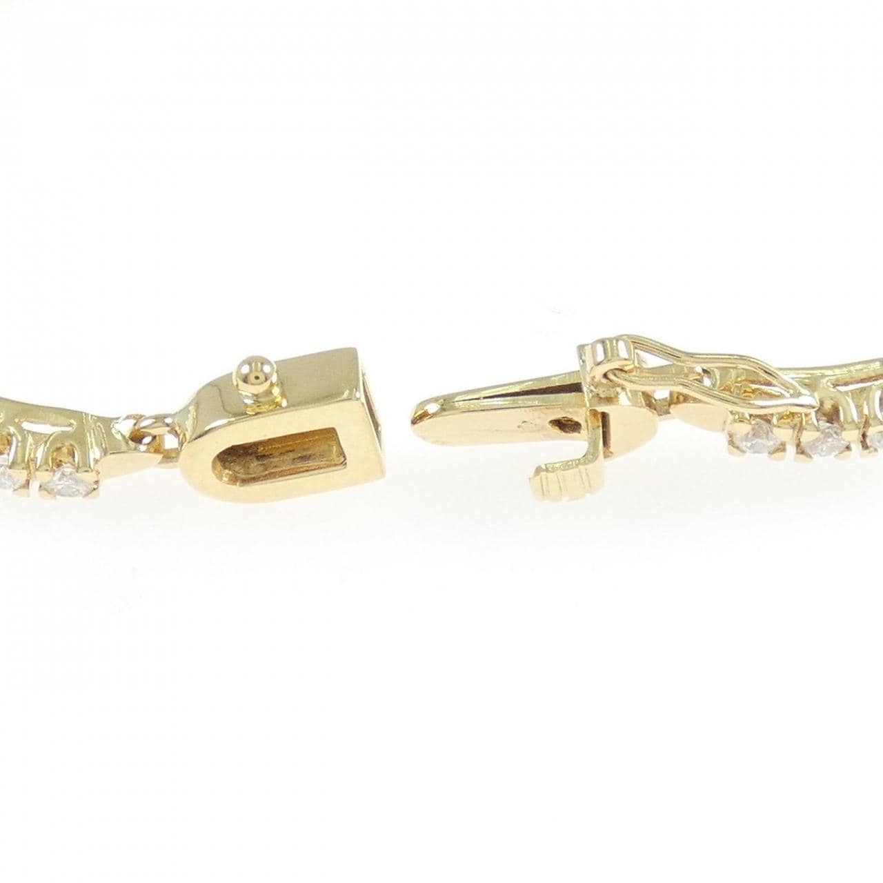 750YG ダイヤモンド ブレスレット