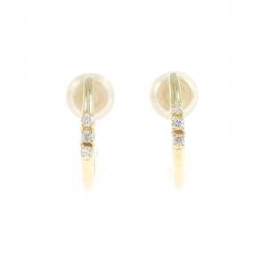 K18YG ダイヤモンド イヤリング