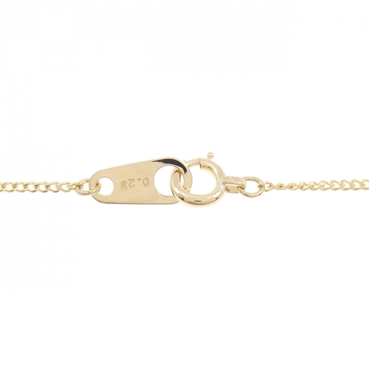 K18YG ダイヤモンド ネックレス 0.23CT