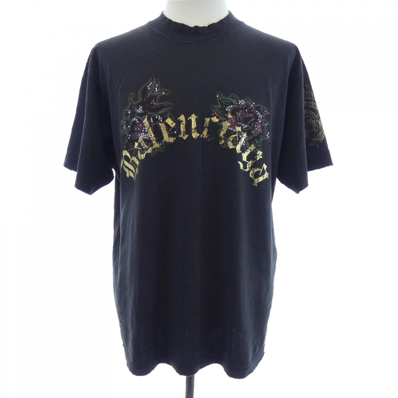 バレンシアガ BALENCIAGA 809122 TRVZ2 UNISEX Tシャツ