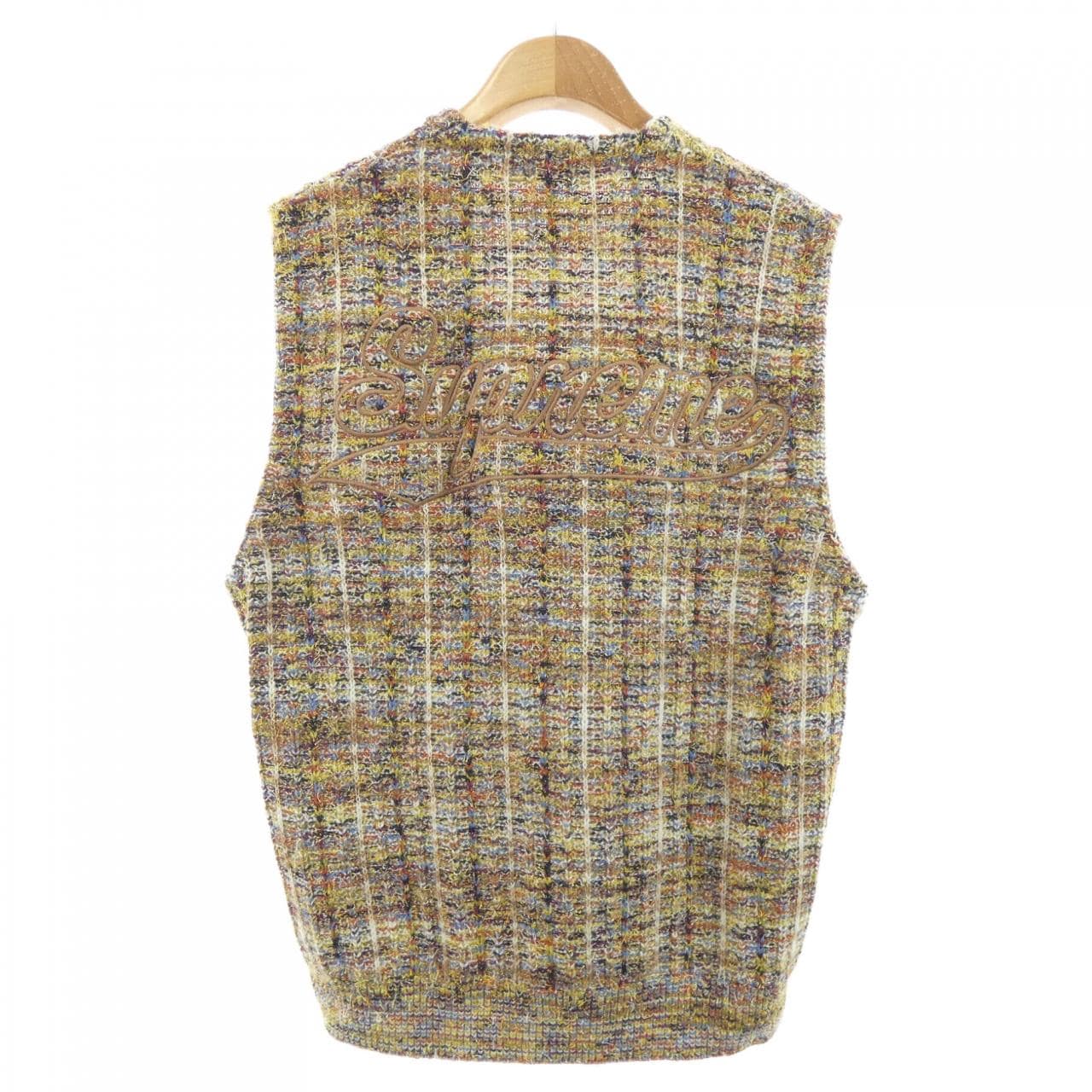 シュプリーム SUPREME Speckled Zip Up Sweater V ベスト
