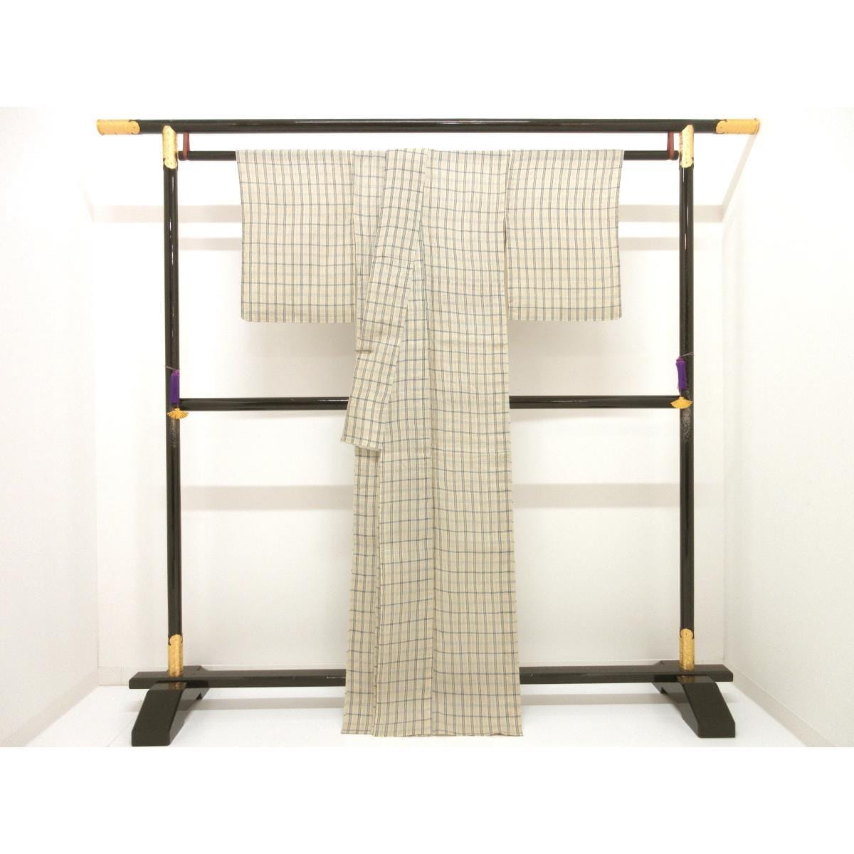 単衣　小千谷　裄丈Ｓ寸