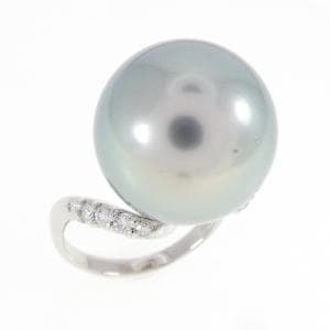 PT900 黒蝶パール リング 14.3mm