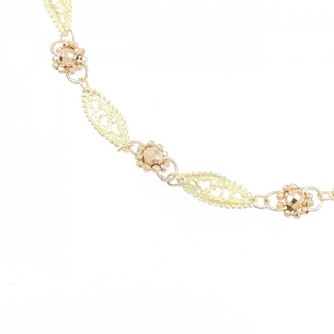 K18YG/K18PG necklace