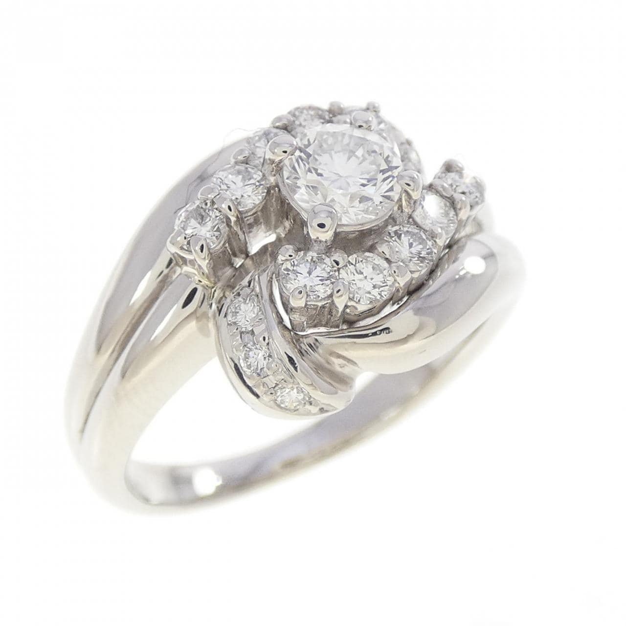 PT900 ダイヤモンド リング 0.306CT F SI1 Good
