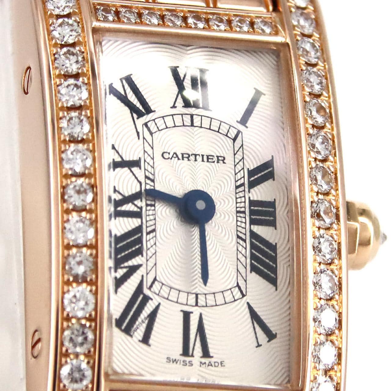 Cartier Mini Tank American PG/D WB710012 PG/RG Quartz