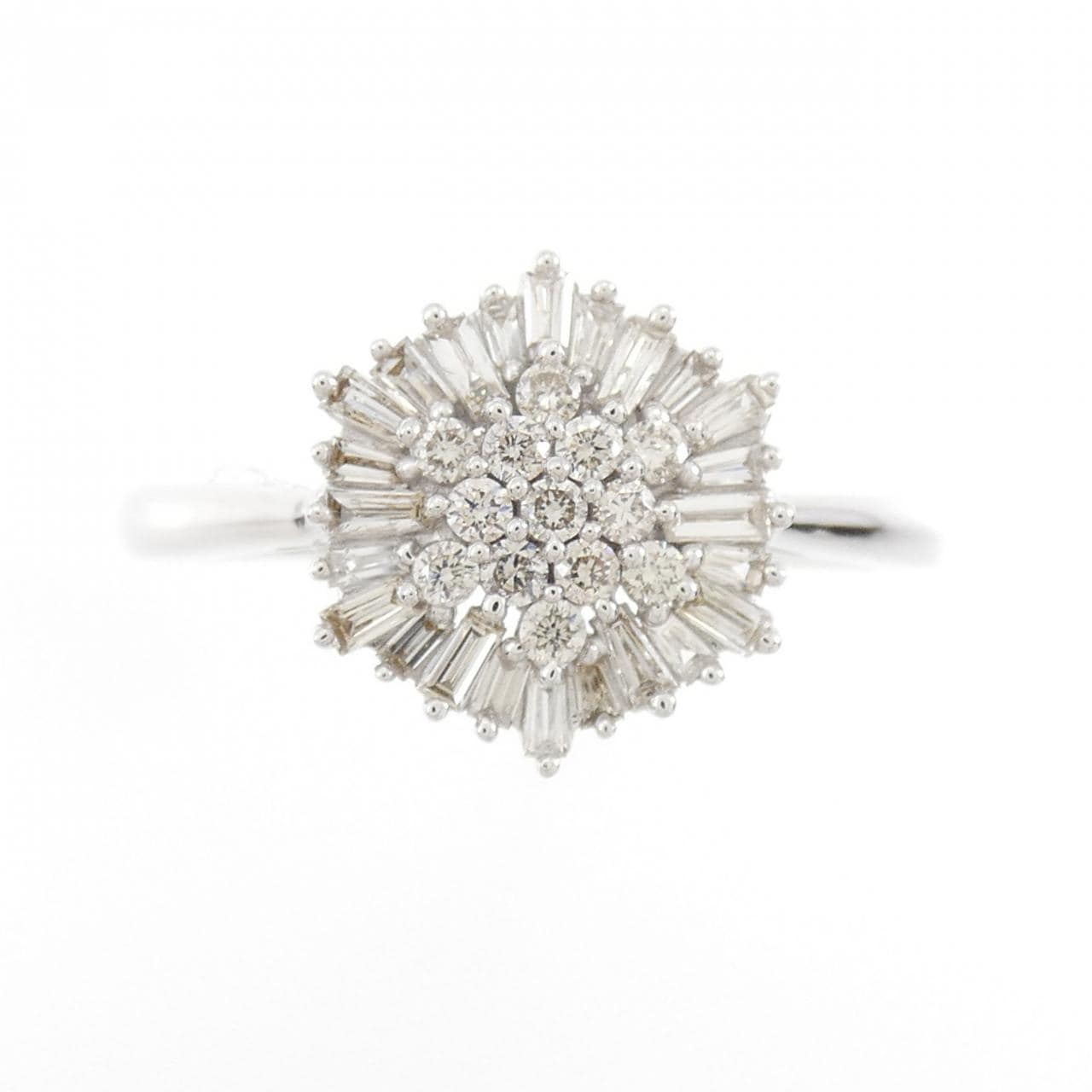 K18WG ダイヤモンド リング 0.43CT