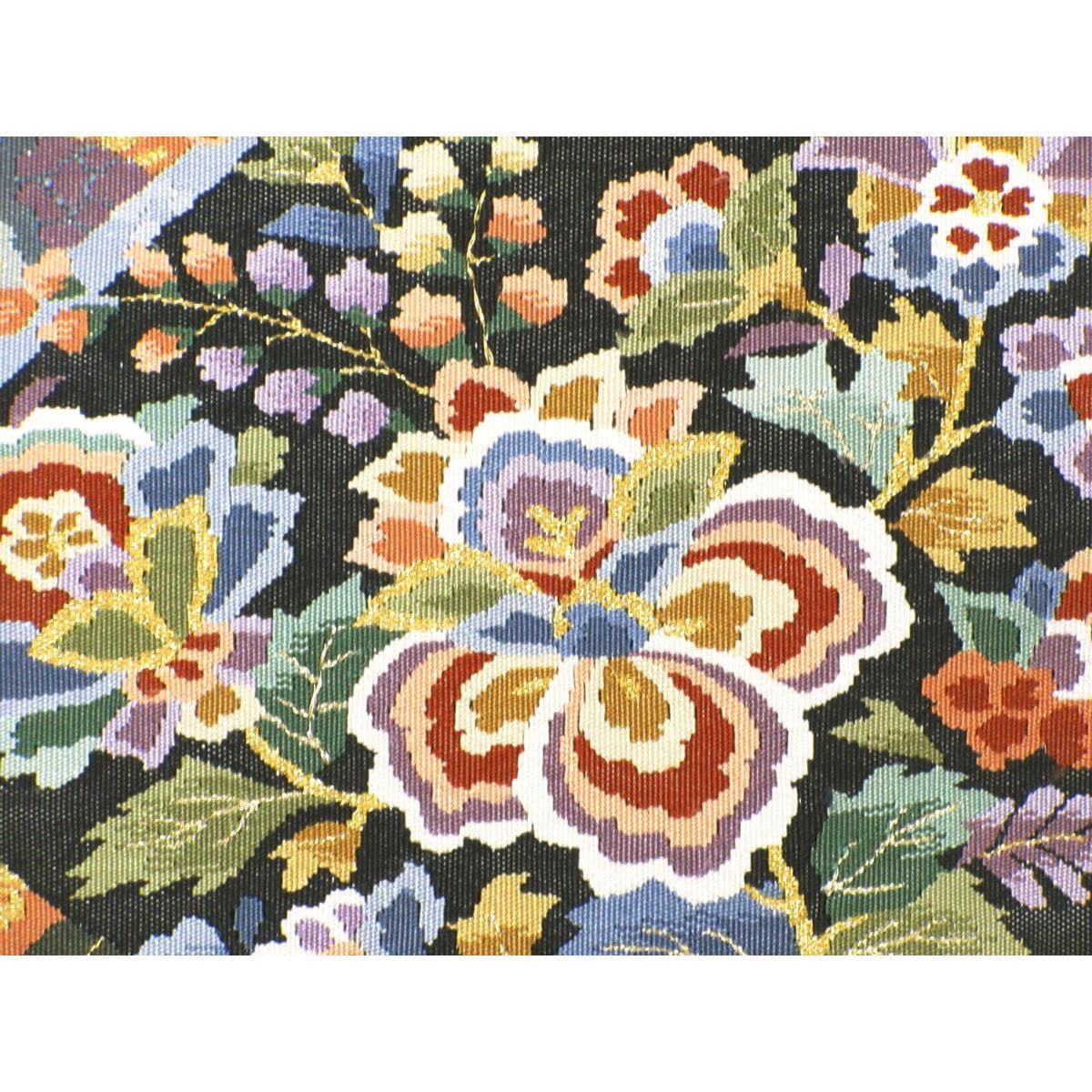 袋帯　綴織　芯なし仕立