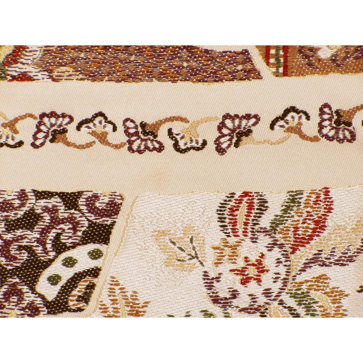 袋帯　鹿子井山田