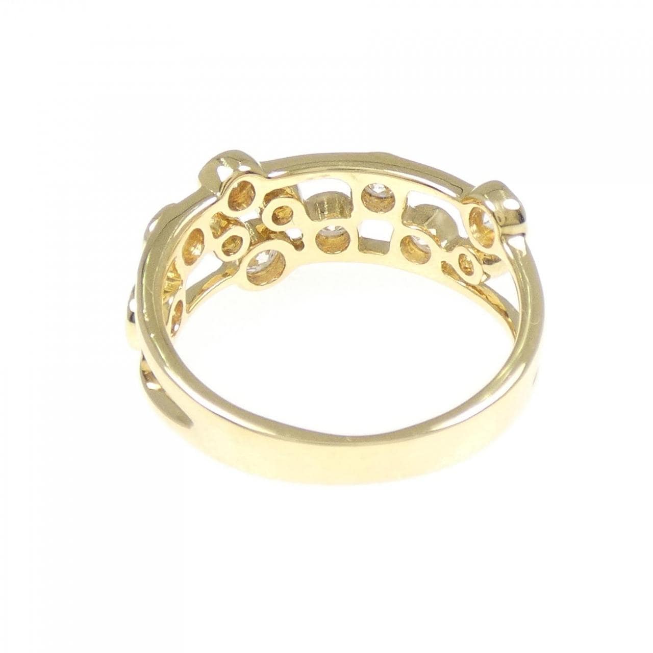 K18YG ダイヤモンド リング 0.63CT