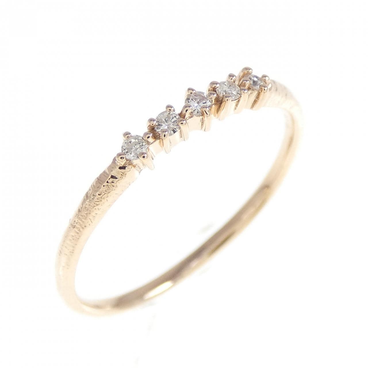 K10PG ダイヤモンド リング 0.05CT